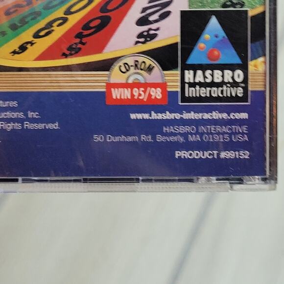 Vtg Windows 95/98 Wheel Of Fortune PC Game CIB CD ROM - Picture 4 of 5